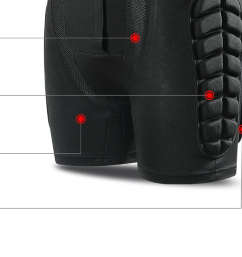 Alpine Comfort Padded Skiing/Skateboarding Shorts