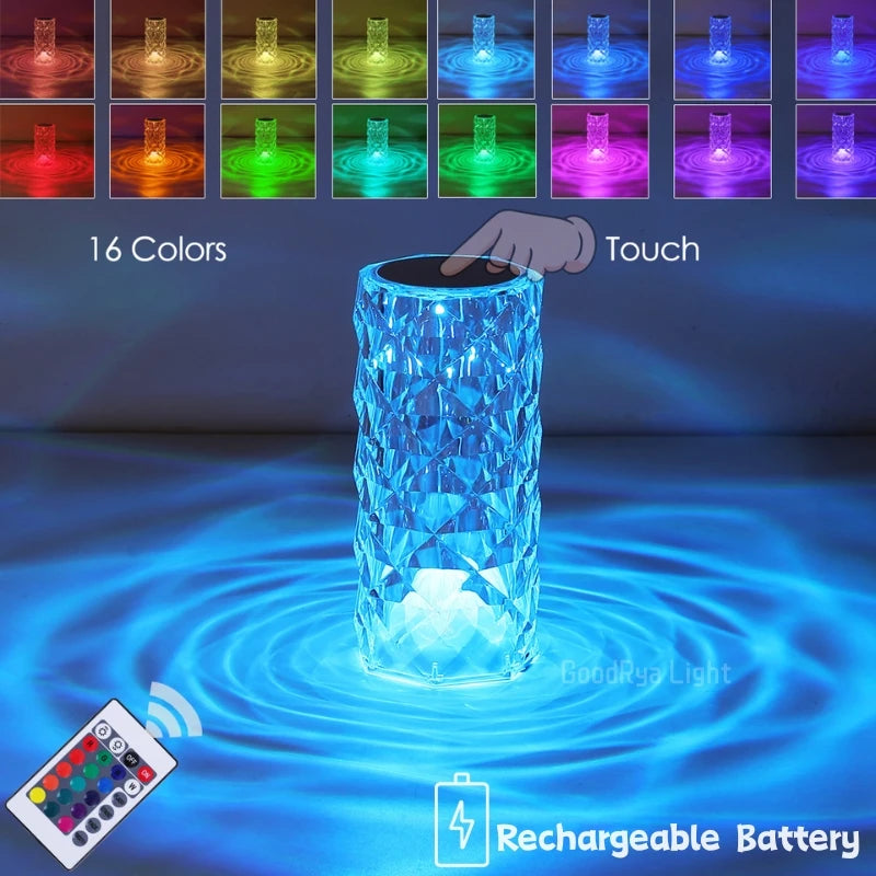 Crystal Touch LED Lamp