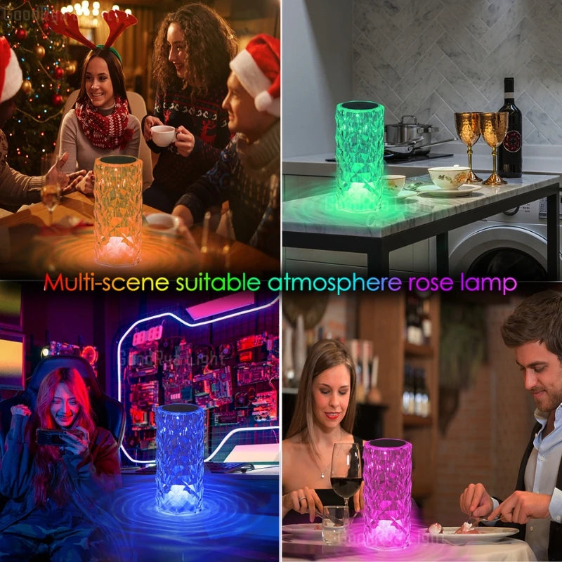 Crystal Touch LED Lamp