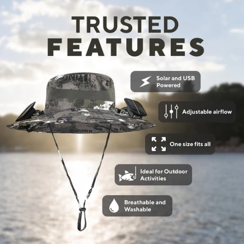 SolarBreeze™ Cooling Hat