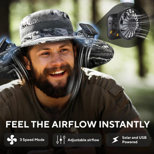 SolarBreeze™ Cooling Hat