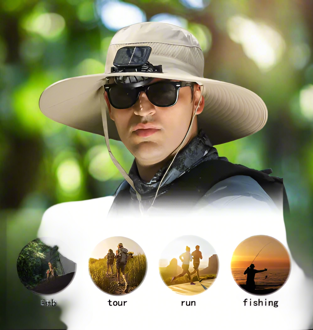 SolarBreeze™ Cooling Hat