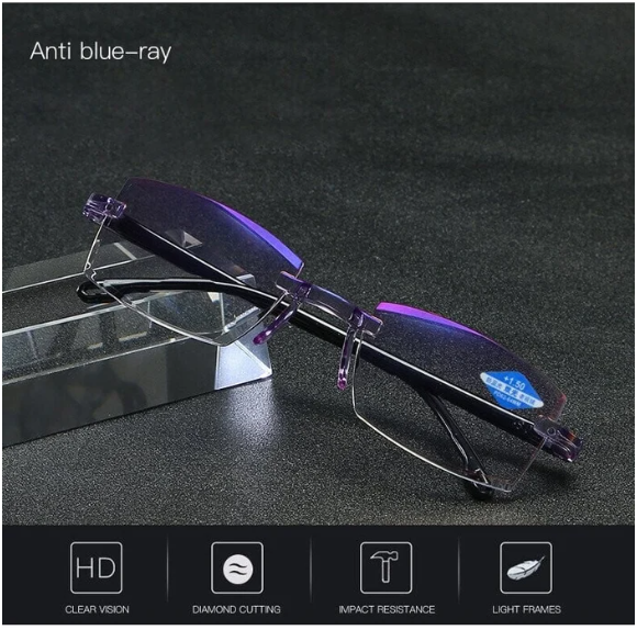 Anti-Blue Light Progressive Multifocal Glasses!