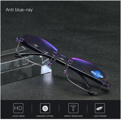 Anti-Blue Light Progressive Multifocal Glasses!