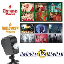 2-in-1 Holiday Projector