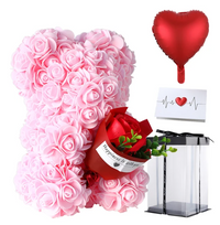 Pink Rose Bear