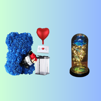 Bundle Blue Bear+Blue Rose