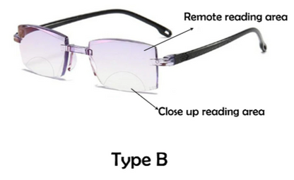 Anti-Blue Light Progressive Multifocal Glasses!