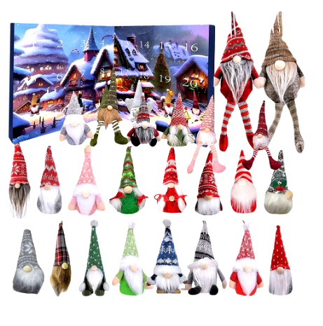 Whimsical Gnome Countdown Calendar