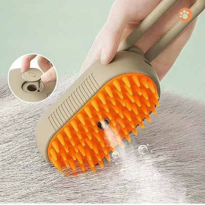 Pet Spa Comb: Steam & Massage