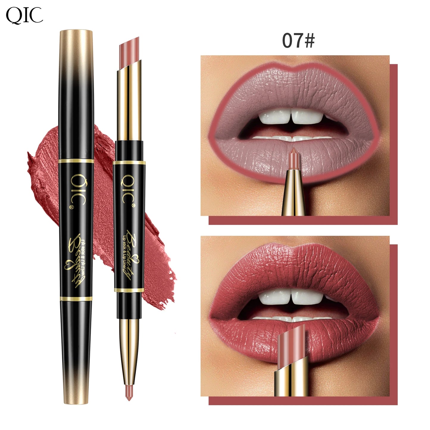 QIC Waterproof Matte Lip Liner